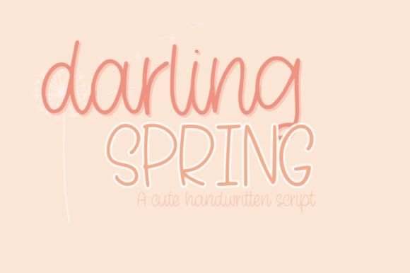 Adding Elegant Campaign Clarity with Darling Spring Font