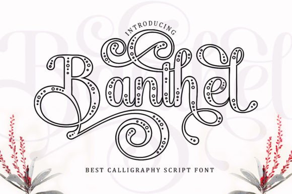 Banthel Outline: The Script Font Built for Editorial Impact
