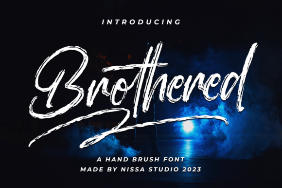 Brothered: A Brush Font for Editorial Confidence