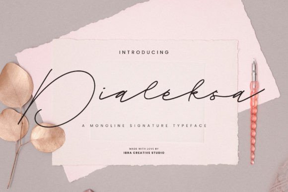 Dialeksa: A Signature Typeface for Editorial Sophistication