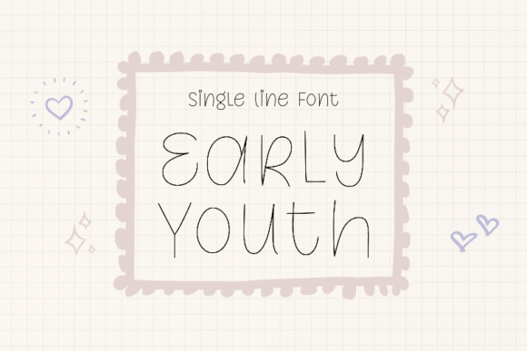 Early Youth: A Font Designed for Visual Marketing Impact