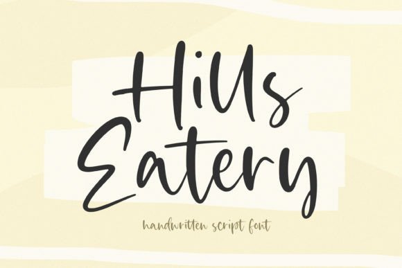 Elevate Your Brand Voice with the Hills Eatery Font