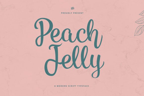Elevate Your Editorial Voice with Peach Jelly Script Font