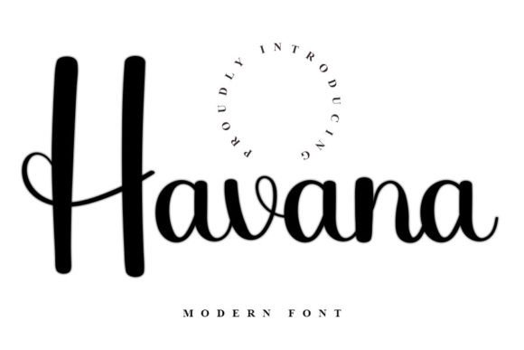 Havana: A Typeface Designed for Digital Elegance