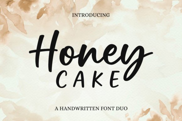 Honey Cake: A Font That Feels Like a Warm Invitation