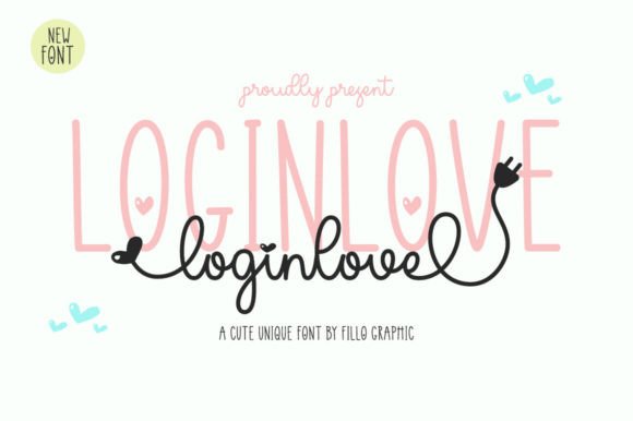 Login Love: A Chic Font Duo for Authentic Branding