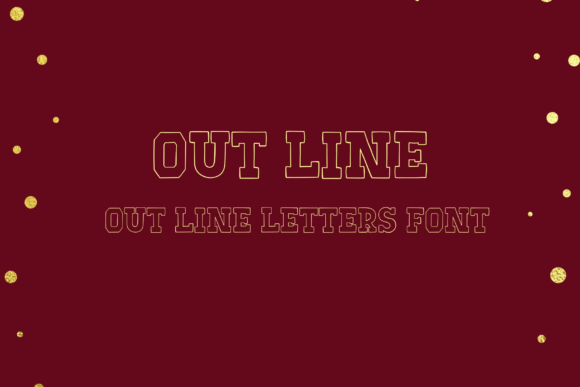 Out Line: A Script Font That Sits With Confidence