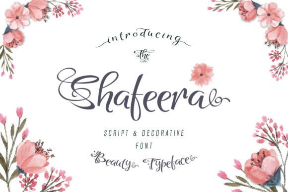Shafeera Script Font: Bringing Personality to Digital Layouts