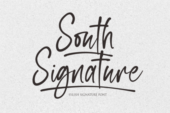 South Signature: A Font for Consistent Business Branding