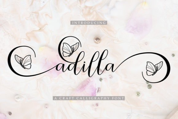 The Adilla Font: A Designer's Secret for Elegant Crafts & Products