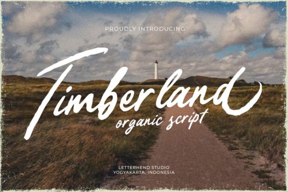 Timberland Font: A Craft-Friendly Script for Your Creative Projects