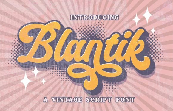 Using Blantik for Vintage Branding Projects