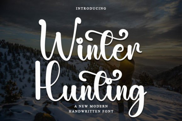 Winter Hunting: A Font for Crafting Captivating Campaigns